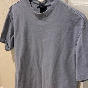 H&M Men's Slate Gray Short Sleeve Tee